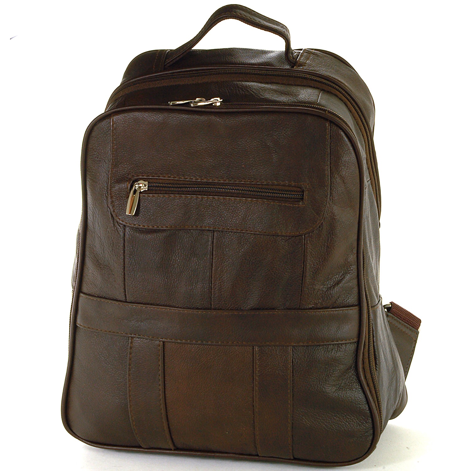 Women's Leather Backpack Multiple Pocket Handbag Adjustable Strap Organizer Bag eBay